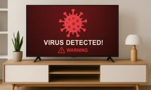 علت ویروسی شدن تلویزیون ال جی