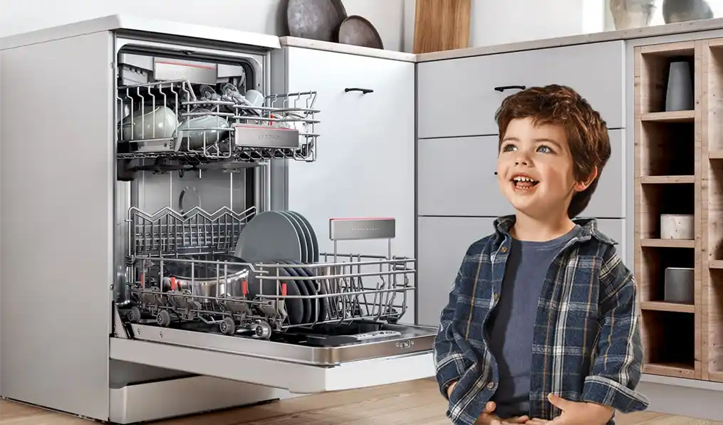 فعال بودن قفل کودک ظرفشویی ال جی