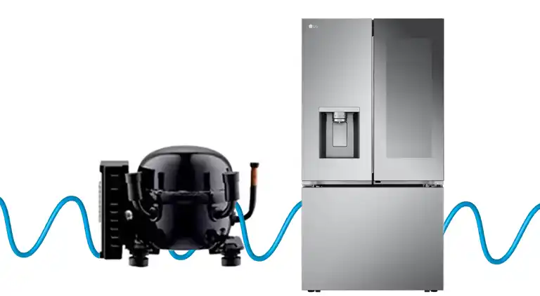 علت صدای کلیک یخچال ال جی