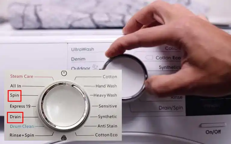 استفاده از فقط خشک کن لباسشویی ال جی